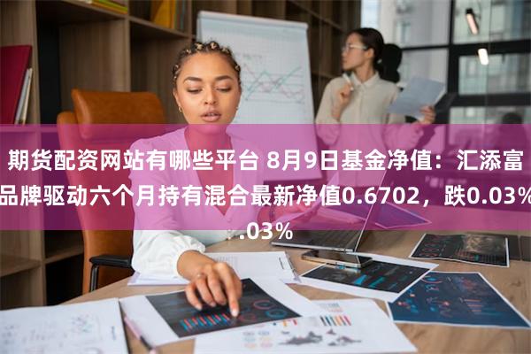 期货配资网站有哪些平台 8月9日基金净值：汇添富品牌驱动