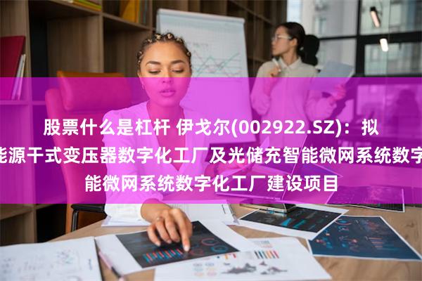 股票什么是杠杆 伊戈尔(002922.SZ)：拟约8亿元投建新能源干式变压器数字化工厂及光储充智能微网系统数字化工厂建设项目